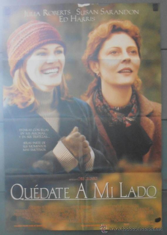 Cinema: QUEDATE A MI LADO,CARTEL DE CINE ORIGINAL 70x100 cm CON ALGUN DEFECTO A 1&euro;,VER FOTO (3206)