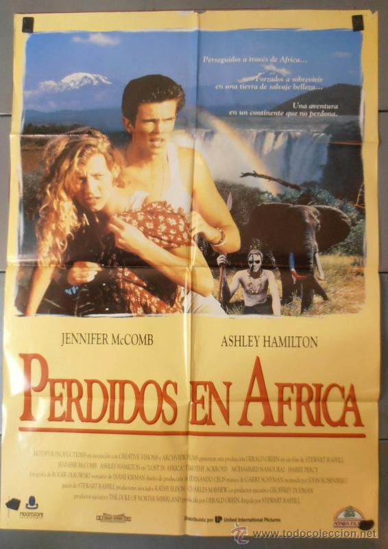 Cinema: PERDIDOS EN AFRICA,CARTEL DE CINE ORIGINAL 70x100 cm CON ALGUN DEFECTO A 1&euro;,VER FOTO (3397)