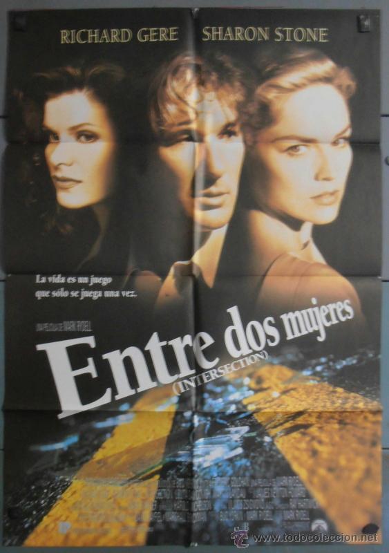 Cine: ENTRE DOS MUJERES,CARTEL DE CINE ORIGINAL 70x100 cm CON ALGUN DEFECTO A 1&euro;,VER FOTO (4831)