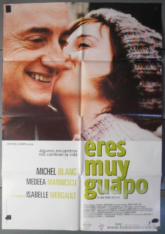 Cine: ERES MUY GUAPO,CARTEL DE CINE ORIGINAL 70x100 cm CON ALGUN DEFECTO A 1&euro;,VER FOTO (8219)