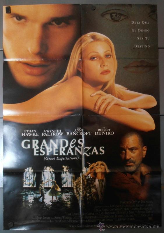 Cinema: GRANDES ESPERANZAS,CARTEL DE CINE ORIGINAL 70x100 cm CON ALGUN DEFECTO A 1&euro;,VER FOTO (10243)