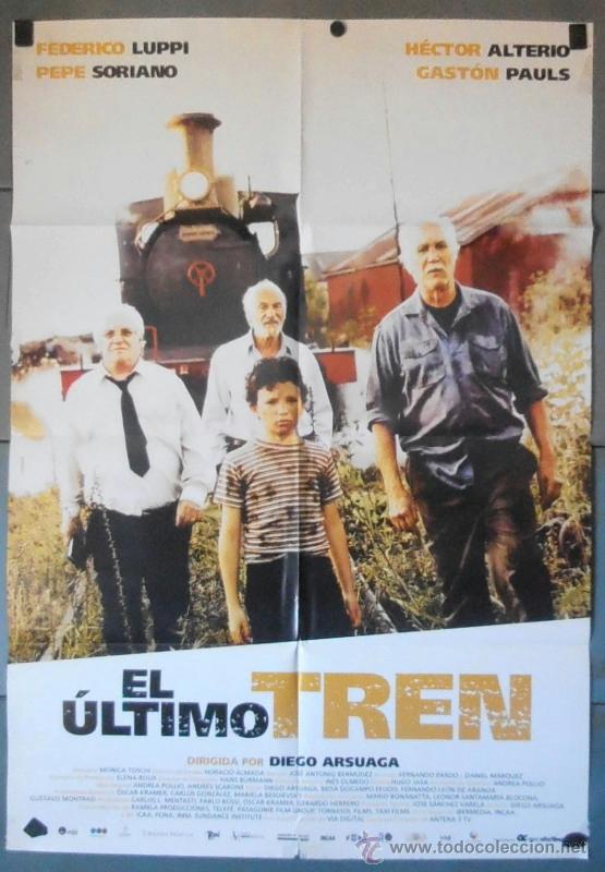 Cinema: EL &Uacute;LTIMO TREN,CARTEL DE CINE ORIGINAL 70x100 cm CON ALGUN DEFECTO A 1&euro;,VER FOTO (11715)