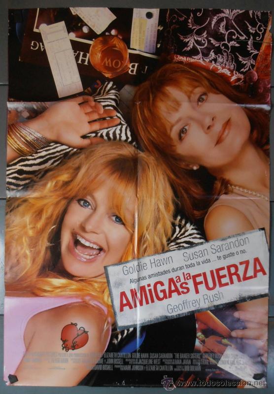 Cinema: AMIGAS A LA FUERZA,CARTEL DE CINE ORIGINAL 70x100 cm CON ALGUN DEFECTO A 1&euro;,VER FOTO (9342)