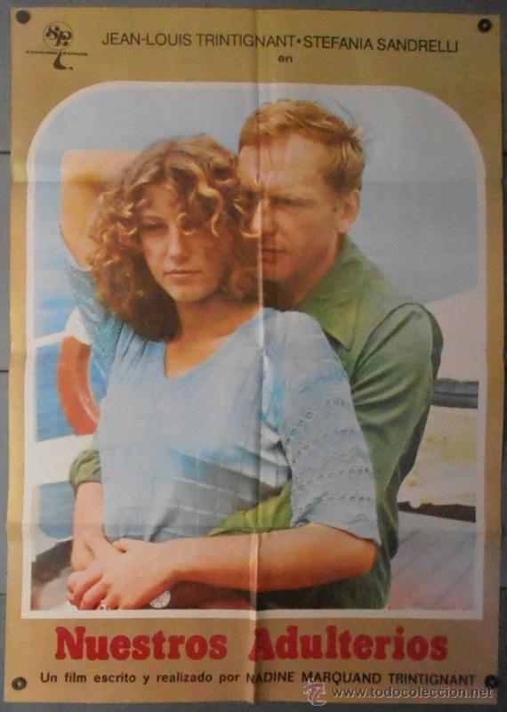 Cinema: (11987)NUESTROS AD&Uacute;LTERIOS, CARTEL DE CINE ORIGINAL 70x100 APROX,CONSERVACION:VER FOTO