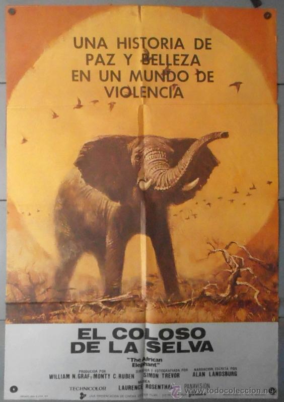 Cinema: (11990)EL COLOSO DE LA SELVA, CARTEL DE CINE ORIGINAL 70x100 APROX,CONSERVACION:VER FOTO