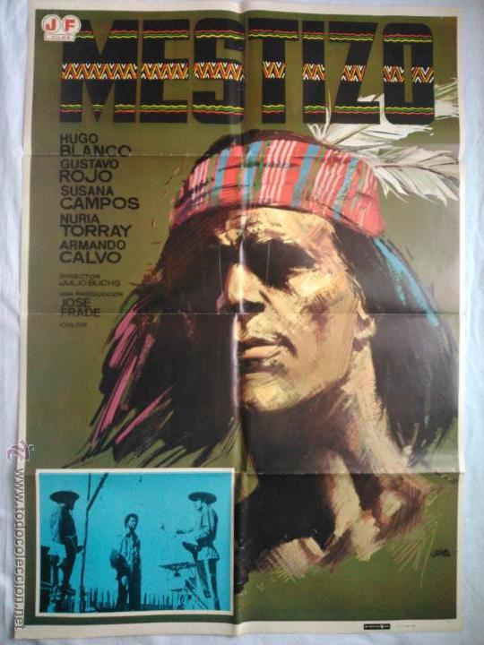 Cine: P&Oacute;STER ORIGINAL MESTIZO (1980) - Foto 1