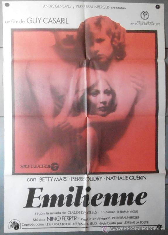 Cine: (12039)EMILIENNE, CARTEL DE CINE ORIGINAL 70x100 APROX,CONSERVACION:VER FOTO