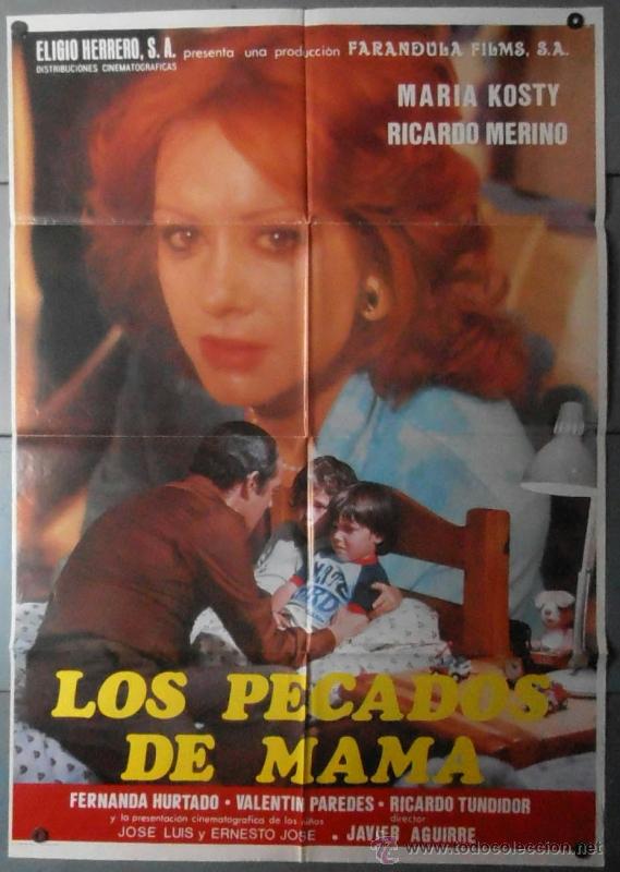 12076 Los Pecados De Mamá Cartel De Cine Orig Comprar Carteles Y Posters De Películas De
