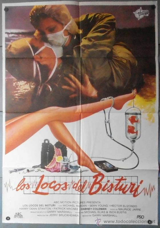 Cinema: (12091)LOS LOCOS DEL BISTUR&Iacute;, CARTEL DE CINE ORIGINAL 70x100 APROX,CONSERVACION:VER FOTO