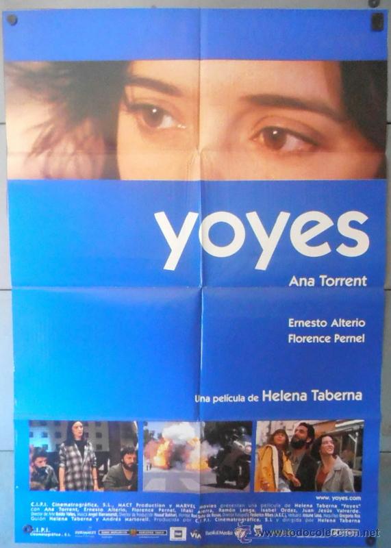 Cinema: (12173)YOYES, CARTEL DE CINE ORIGINAL 70x100 APROX,CONSERVACION:VER FOTO