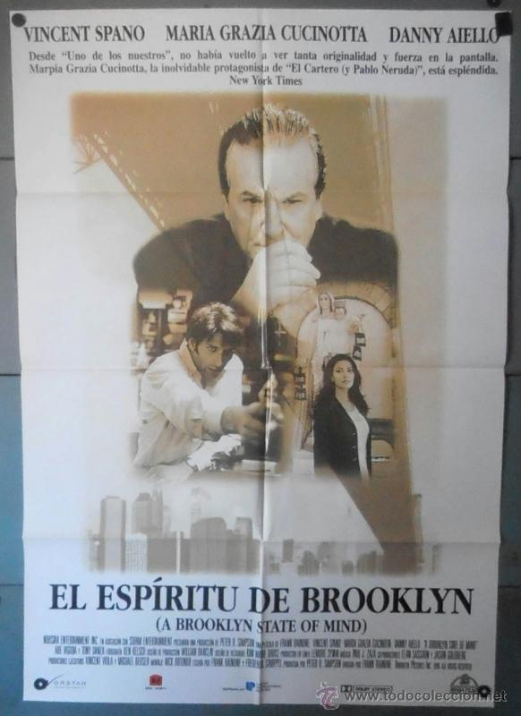 Cinema: (12176)EL ESP&Iacute;RITU DE BROOKLYN, CARTEL DE CINE ORIGINAL 70x100 APROX,CONSERVACION:VER FOTO