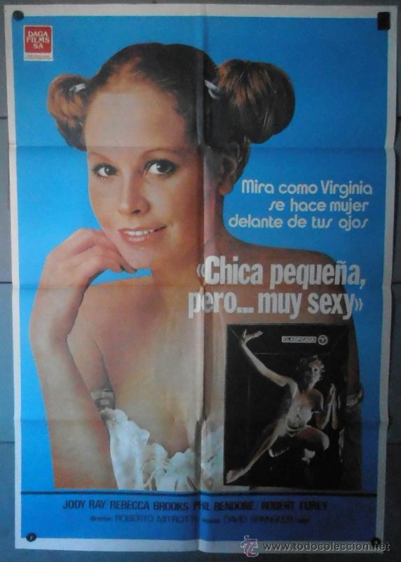 Cinema: (12210)CHICA PEQUE&Ntilde;A PERO... MUY SEXY, CARTEL DE CINE ORIGINAL 70x100 APROX,CONSERVACION:VER FOTO