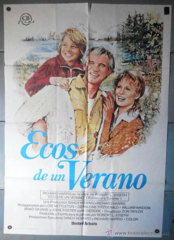 Cinema: (12496)ECOS DE UN VERANO, CARTEL DE CINE ORIGINAL 70x100 APROX,CONSERVACION:VER FOTO