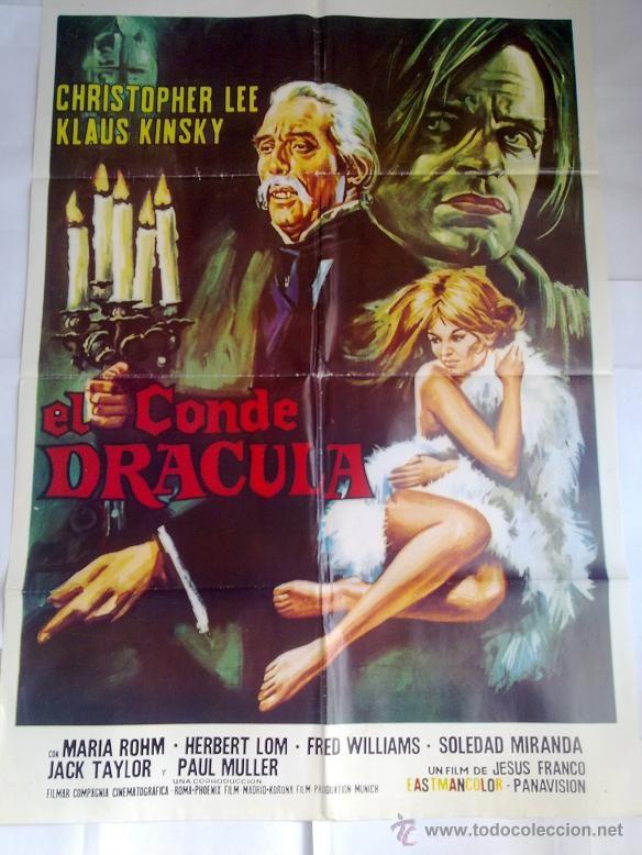 Cine: P&Oacute;STER ORIGINAL EL CONDE DR&Aacute;CULA. - Foto 1
