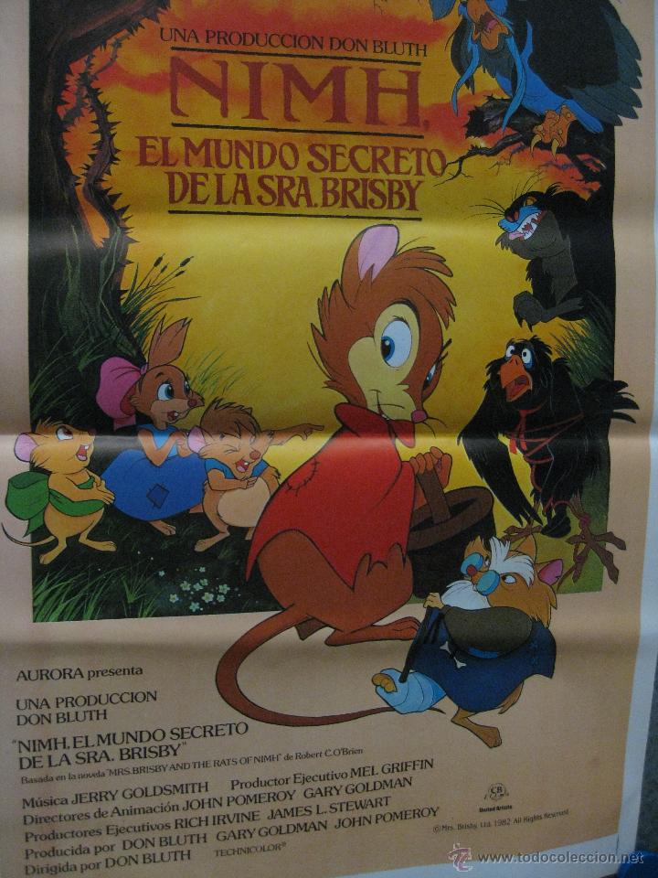 Nimh, El Mundo Secreto De La Señora Brisby. Año - Comprar Carteles Y ...