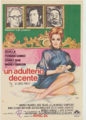 Cine: Un adulterio decente. Sencillo de Paramount. - Foto 1