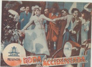 Cine: Boda Accidentada. Doble de Cifesa. - Foto 1
