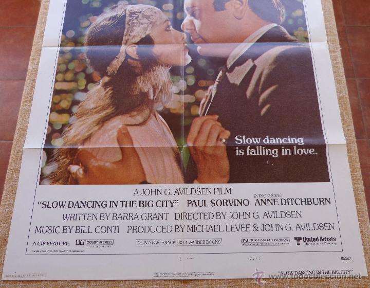 slow dancing in the big city póster original de - Comprar Carteles y ...
