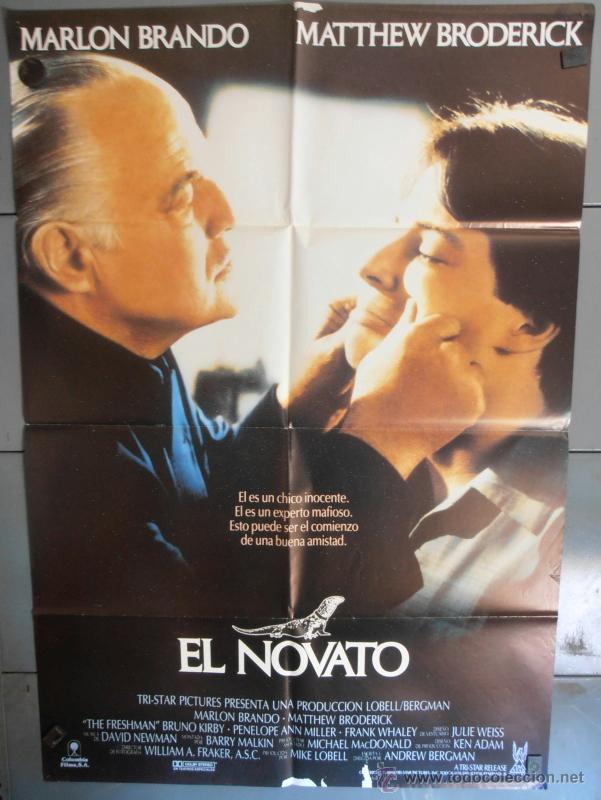 Cinema: EL NOVATO, CARTEL DE CINE ORIGINAL 70x100 APROX (1219)