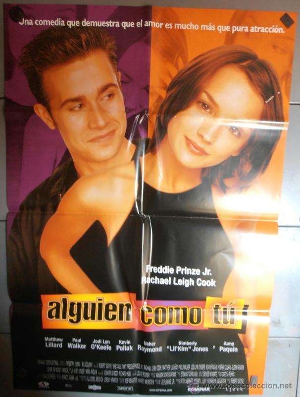 Cinema: ALGUIEN COMO TU, CARTEL DE CINE ORIGINAL 70x100 APROX (1460)