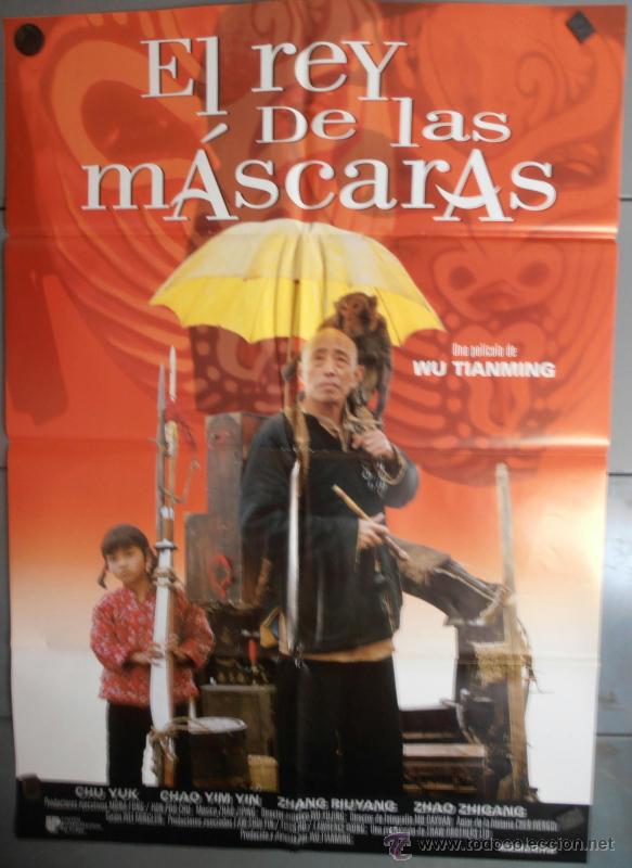 Cinema: EL REY DE LAS MASCARAS, CARTEL DE CINE ORIGINAL 70x100 APROX (1542)