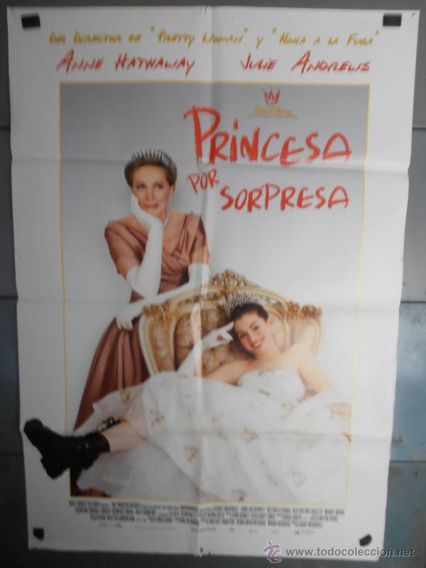 Cin&eacute;ma: PRINCESA POR SORPRESA, CARTEL DE CINE ORIGINAL 70x100 APROX (2148)