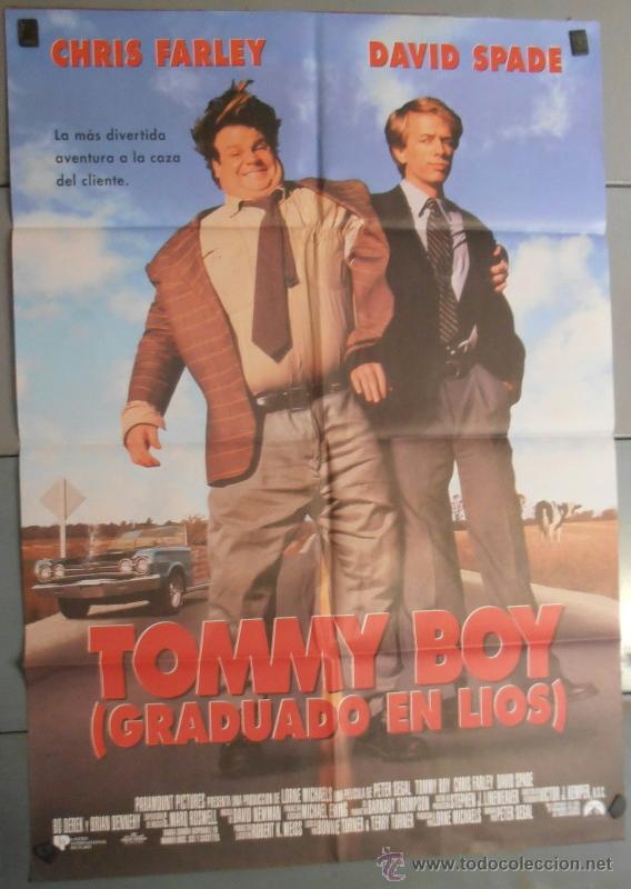 Cin&eacute;ma: TOMMY BOY, CARTEL DE CINE ORIGINAL 70x100 APROX (2429)