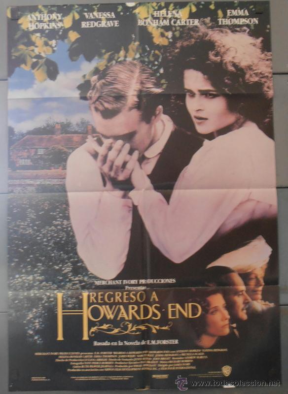 Cinema: REGRESO A HOWARDS END, CARTEL DE CINE ORIGINAL 70x100 APROX (2801)