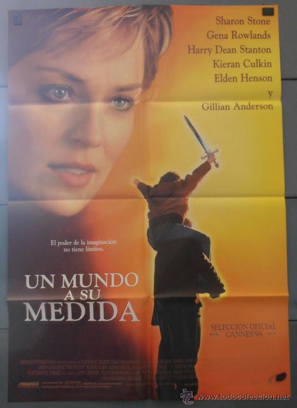 Cine: UN MUNDO A SU MEDIDA, CARTEL DE CINE ORIGINAL 70x100 APROX (2892)