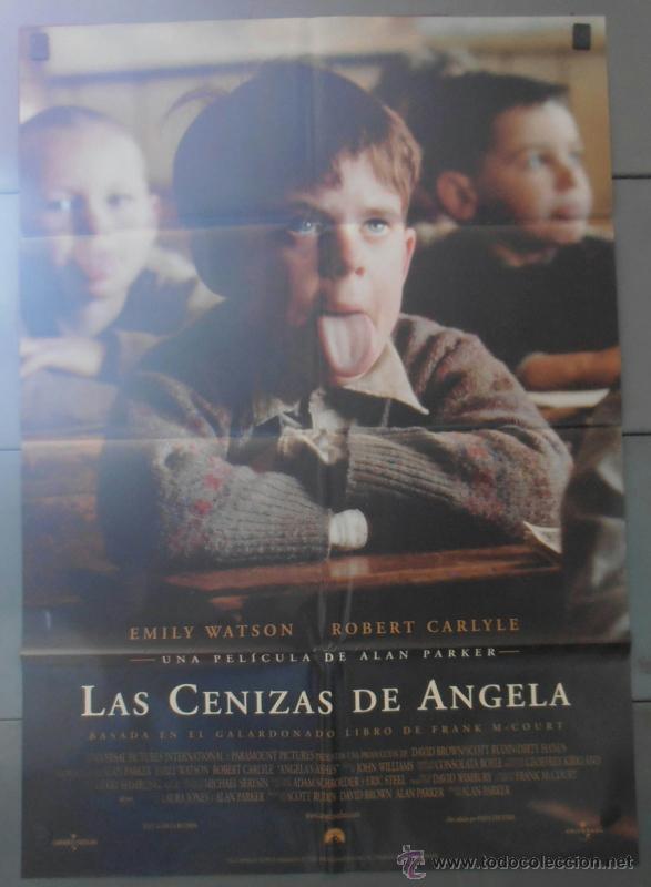 Cine: LAS CENIZAS DE ANGELA, CARTEL DE CINE ORIGINAL 70x100 APROX (2900)