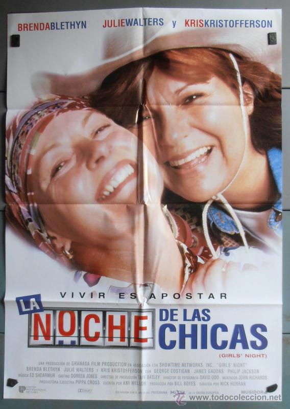 Cin&eacute;ma: LA NOCHE DE LAS CHICAS, CARTEL DE CINE ORIGINAL 70x100 APROX (2918)