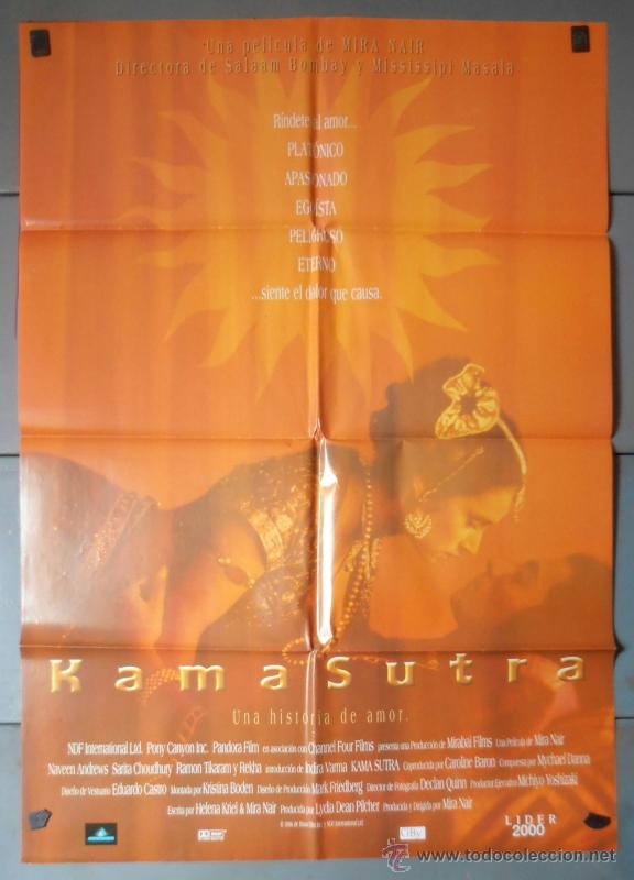 Kino: KAMASUTRA, CARTEL DE CINE ORIGINAL 70x100 APROX (3628)