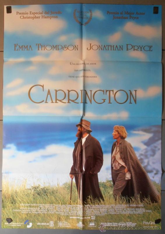 Cinema: CARRINGTON, CARTEL DE CINE ORIGINAL 70x100 APROX (3691)