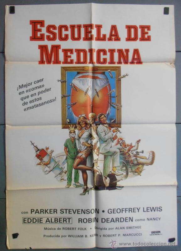 Cin&eacute;ma: ESCUELA DE MEDICINA, CARTEL DE CINE ORIGINAL 70x100 APROX (3744)