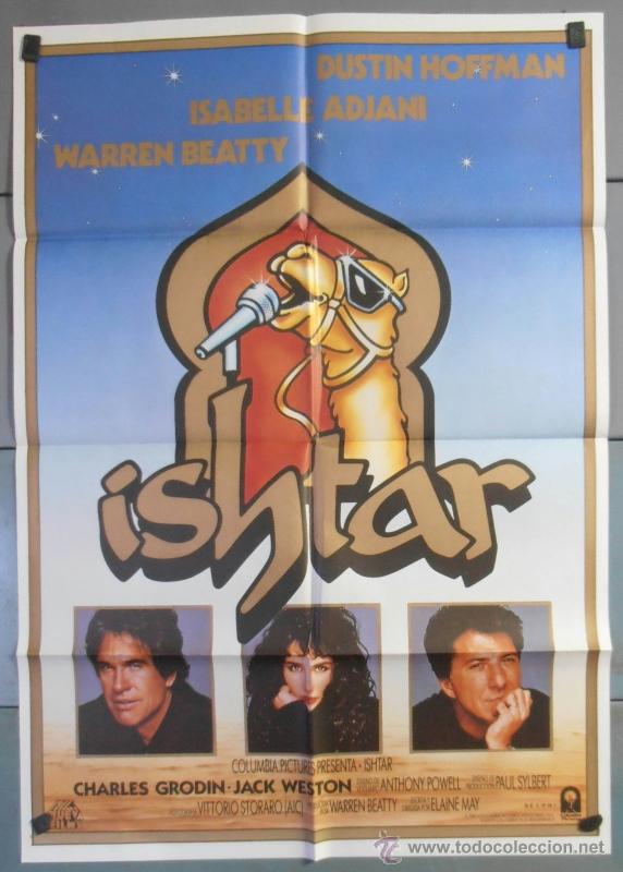 Cin&eacute;ma: ISHTAR, CARTEL DE CINE ORIGINAL 70x100 APROX (3820)