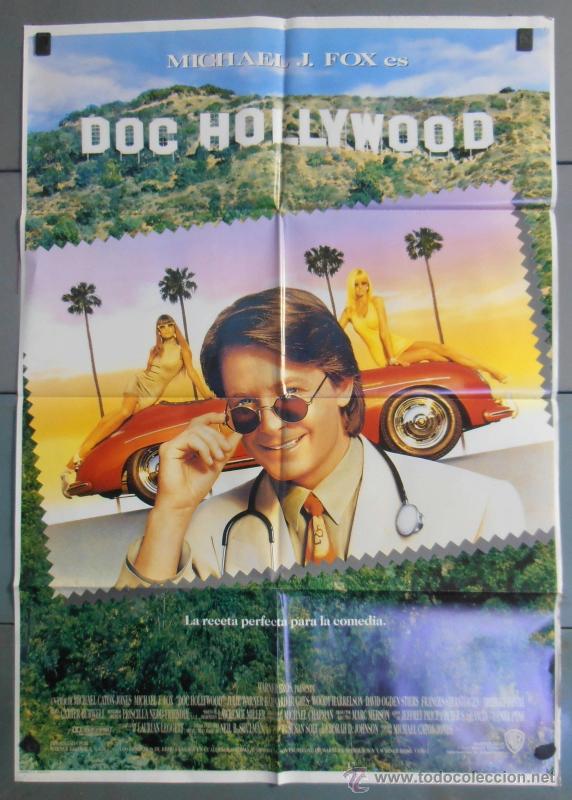 Cin&eacute;ma: DOC HOLLYWOOD, CARTEL DE CINE ORIGINAL 70x100 APROX (3933)