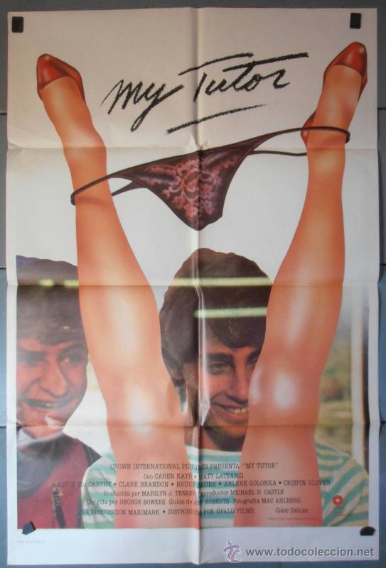 Cin&eacute;ma: MY TUTOR,RICHARD HARRIS CARTEL DE CINE ORIGINAL 70x100 APROX (4256)
