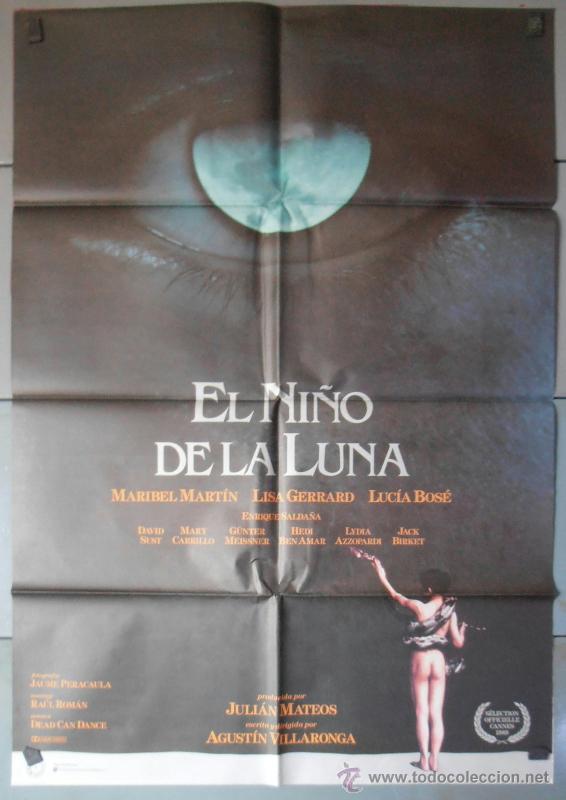 Cinema: EL NI&Ntilde;O DE LA LUNA, CARTEL DE CINE ORIGINAL 70x100 APROX (4360)