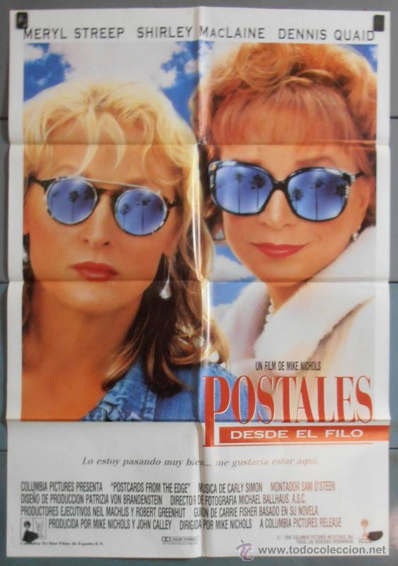 Cin&eacute;ma: POSTALES DESDE EL FILO, CARTEL DE CINE ORIGINAL 70x100 APROX (4865)