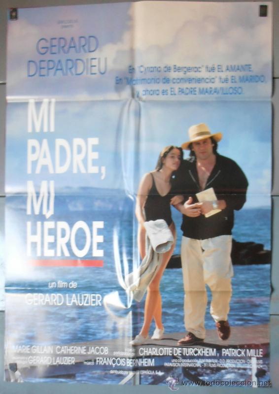 Cin&eacute;ma: MI PADRE, MI HEROE, CARTEL DE CINE ORIGINAL 70x100 APROX (4928)
