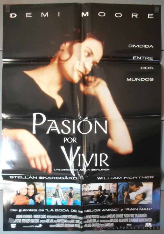 Cinema: PASION POR VIVIR, CARTEL DE CINE ORIGINAL 70x100 APROX (5180)
