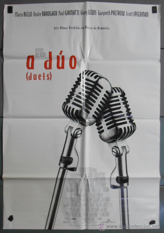 Cinema: A DUO, CARTEL DE CINE ORIGINAL 70x100 APROX (5257)