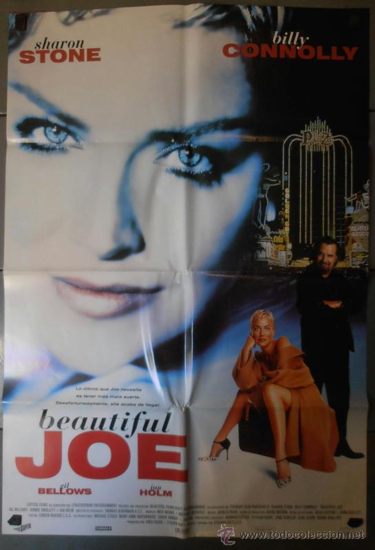 Cinema: BEAUTIFUL JOE,SHARON STONE CARTEL DE CINE ORIGINAL 70x100 APROX (5386)