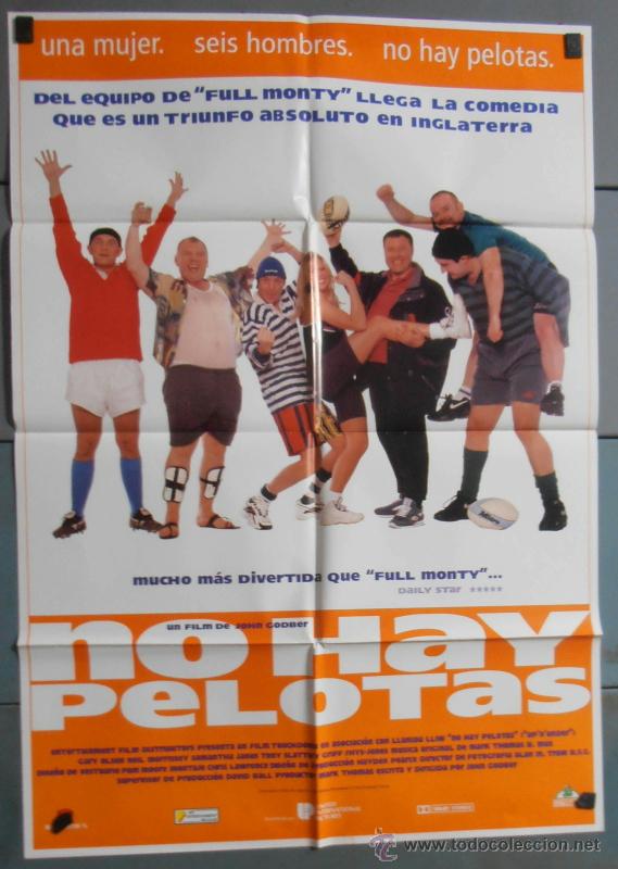 Cinema: NO HAY PELOTAS, CARTEL DE CINE ORIGINAL 70x100 APROX (6064)