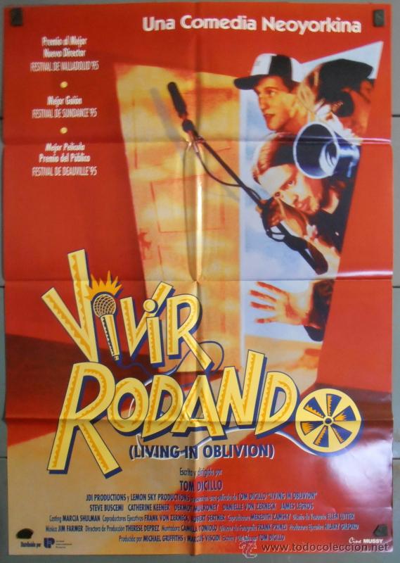 Cinema: VIVIR RODANDO, CARTEL DE CINE ORIGINAL 70x100 APROX (6515)