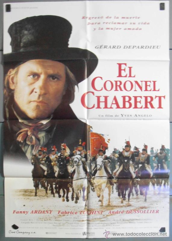Cinema: EL CORONEL CHABERT, CARTEL DE CINE ORIGINAL 70x100 APROX (6517)