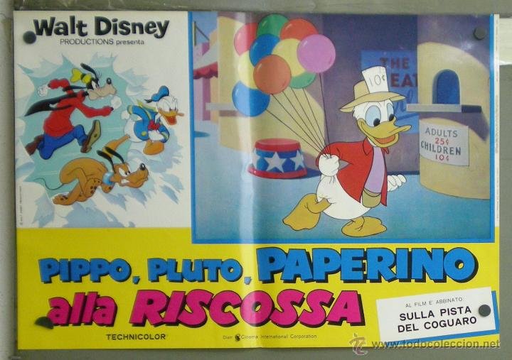 precioso cuadro enmarcado del pato donald y dai - Compra venta en  todocoleccion