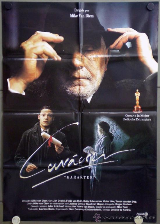 Cine: VD60 CARACTER / KARAKTER MIKE VAN DIEM DOGMA POSTER ORIGINAL 70X100 ESTRENO