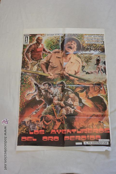 Cin&eacute;ma: CARTEL CINE Los aventureros del oro perdido 70x100
