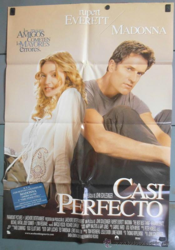 Cinema: CASI PERFECTO, CARTEL DE CINE ORIGINAL 70x100 APROX (7034)